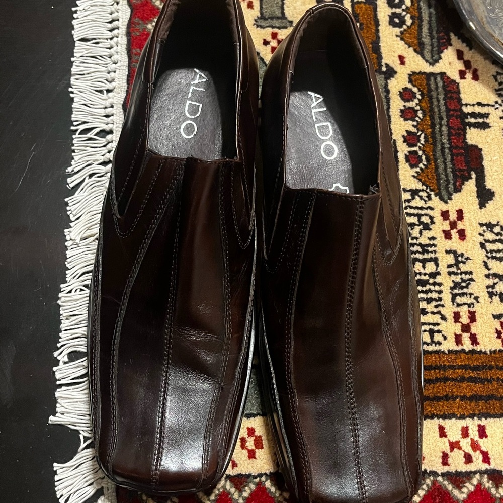Aldo Brown Loafers Slip-Ons